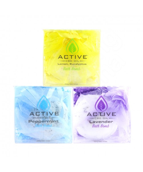 Active CBD Bath Bombs